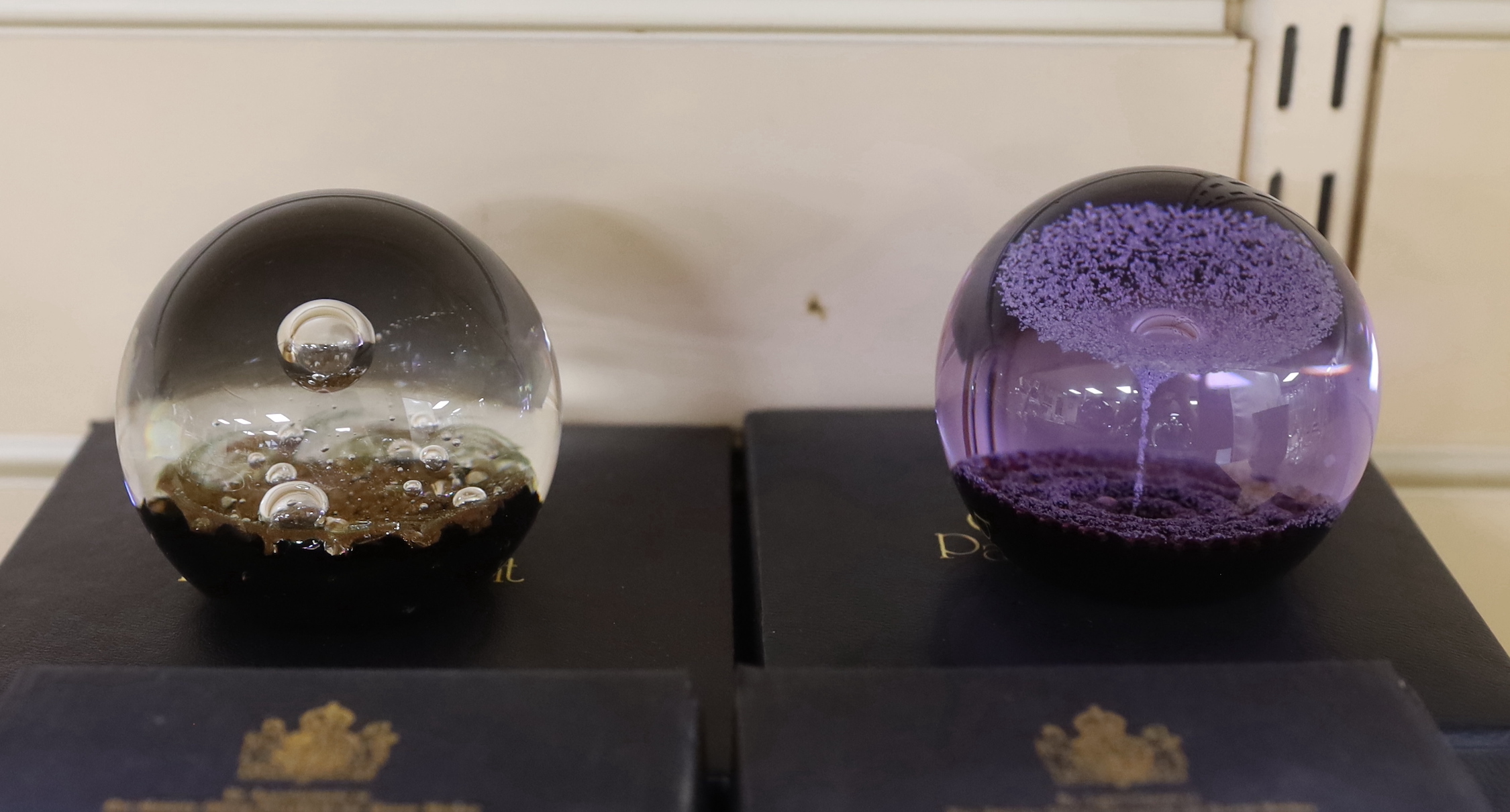 Eight Caithness paperweights, boxed, some limited edition